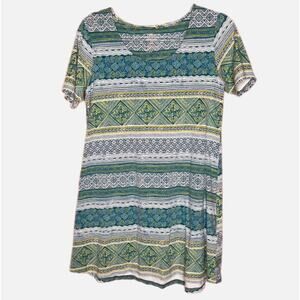 Sherpa T-Shirt Style Summer Dress